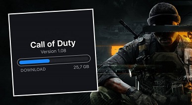 Call of Duty APP Size Decreasing on PS