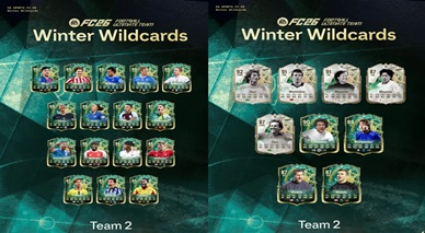 FC 26 2ND Winter Wild Cards Team Released